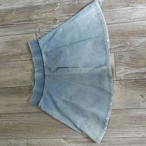 BOGO!! Topshop Petite Blue Denim Skirt Size 2